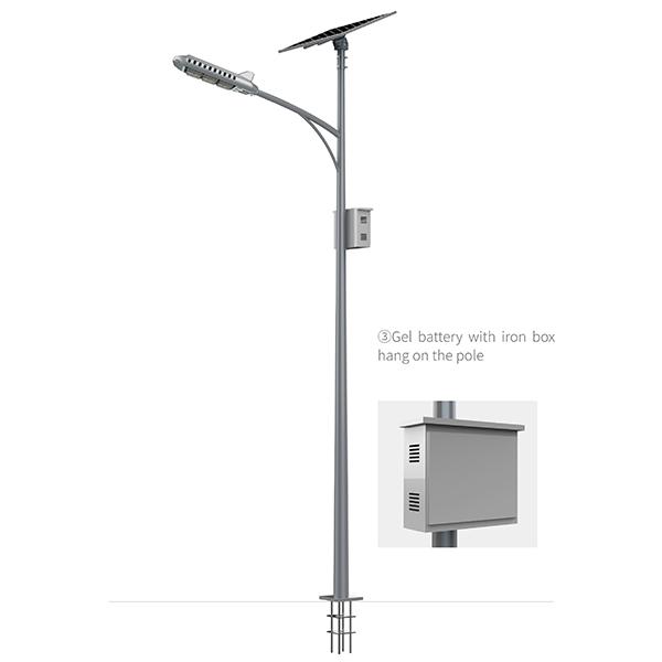 Lumină stradală solară Split