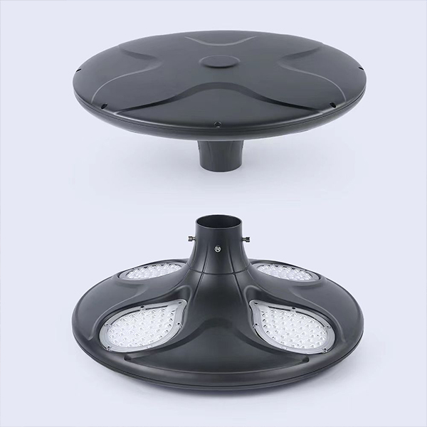 太陽能行人燈紫