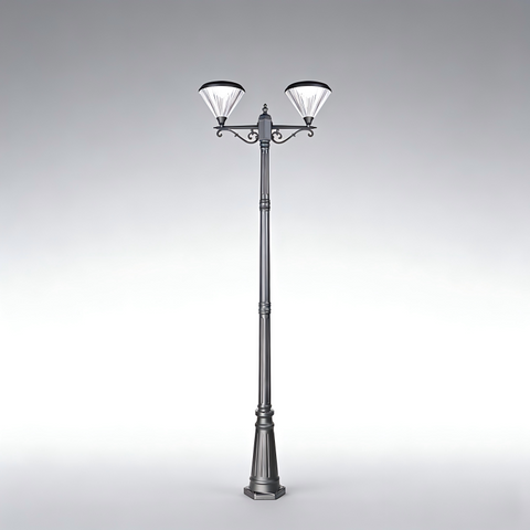 ZC-GGD4505 Classic Multi-Head Solar Post Light | Europese styl | E-BAAR KRAG