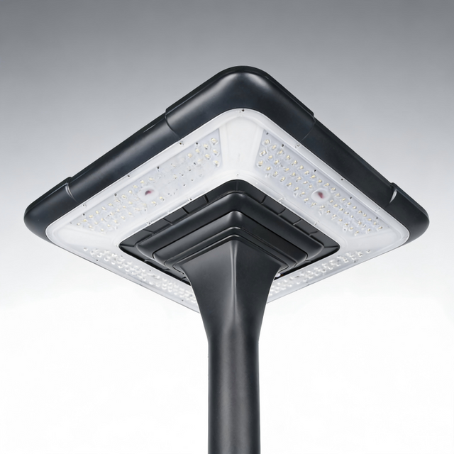 ZC-TYD2505 Argitektoniese Solar Post Top Light | 45W Paneel | E-BAAR KRAG