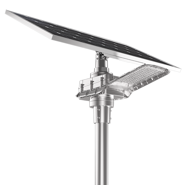 שייט הכל בשתי תאורת רחוב סולארית