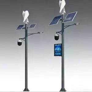 Intelligente Wind- und Solar-Hybrid-Stra&szlig;enlaterne | Individuelle Projektbeleuchtung | E-ABLE POWER