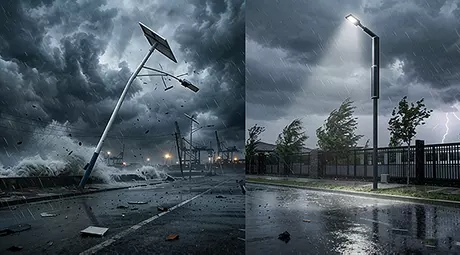 የንፋስ መቋቋም የሚችል የፀሐይ ብርሃን ማብራት.webp