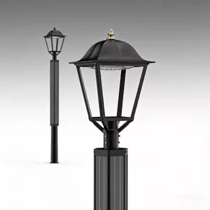 Κάθετο ηλιακό φως κήπου ZEUS 30W 